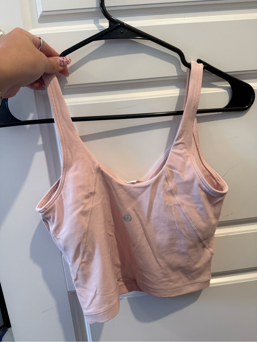 lululemon athletica Pale Pink Workout Tank